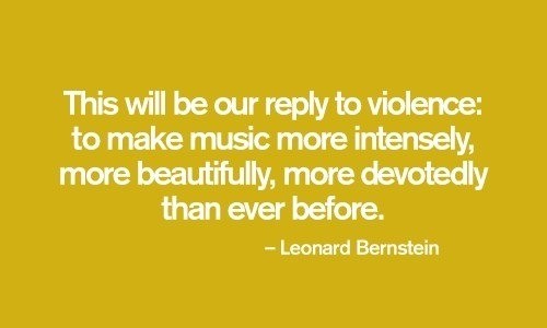 Leonard Bernstein Quote