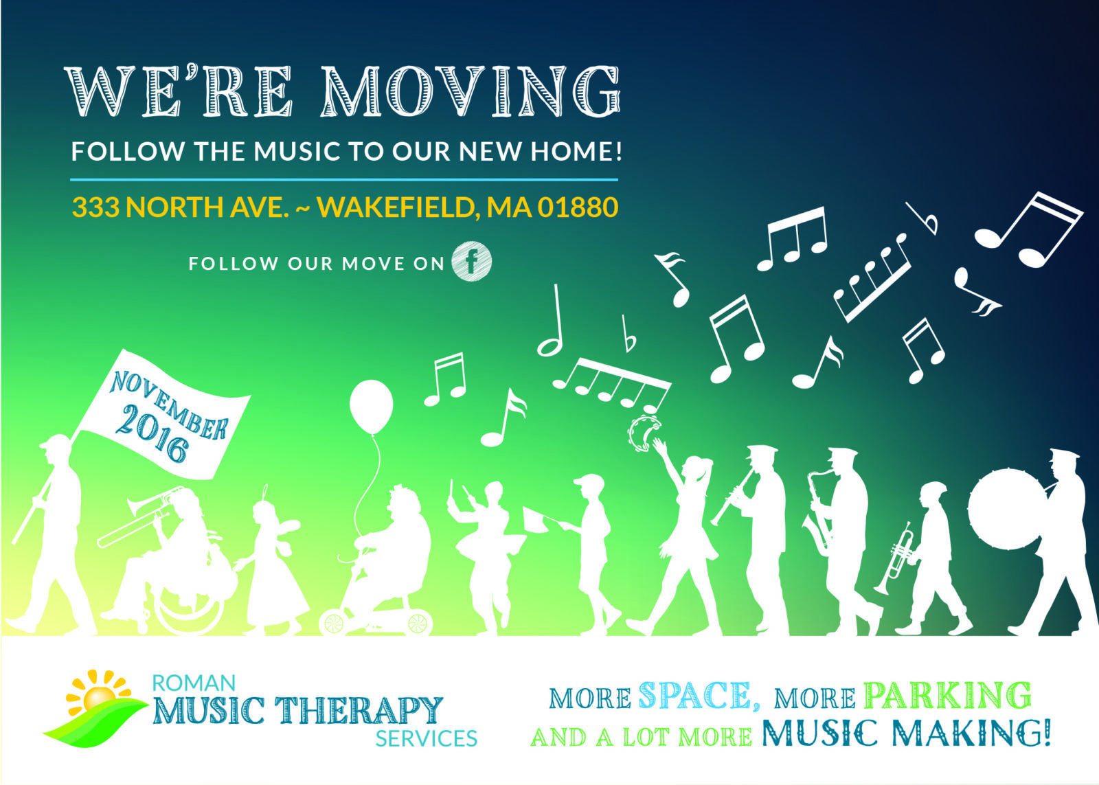 To Wakefield And Beyond Moving To A New Home Roman Music Therapy Services Llc