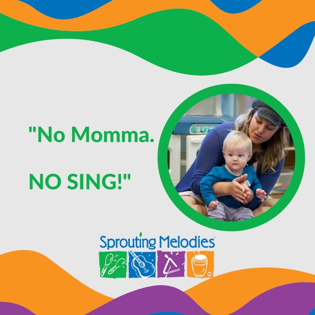 no momma, no sing music class post