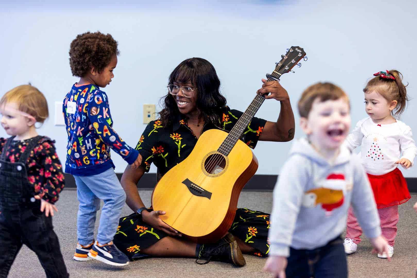 Sprouting Melodies program for young children by Roman Music Therapy Services - early childhood music education